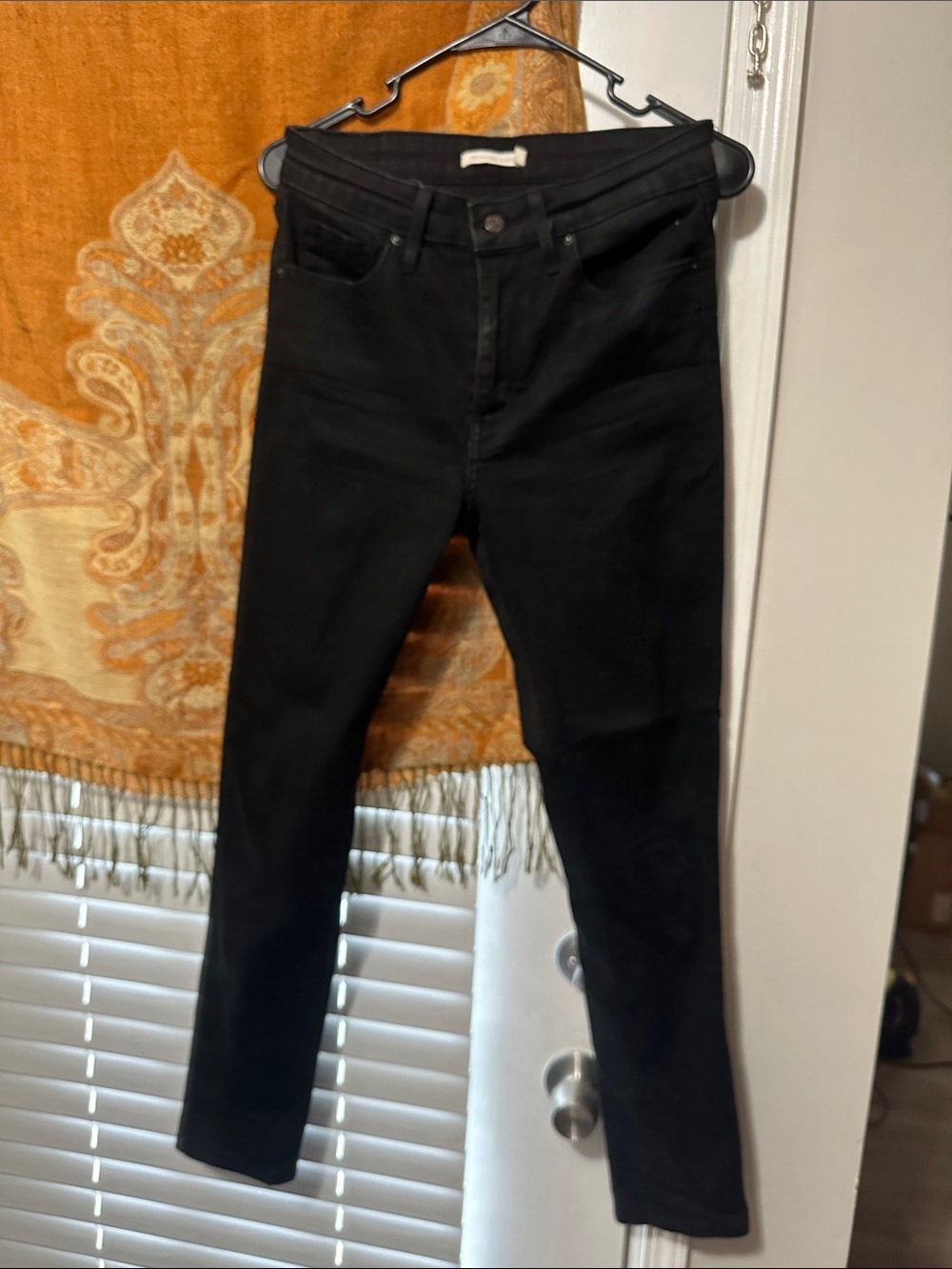 Levi’s 721 Black High-Rise Skinny Jeans